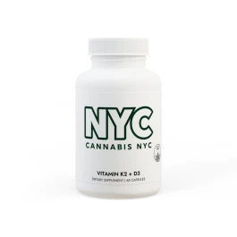 Cannabis NYC Vitamin K2 + D3 Supplement (60 Capsules)