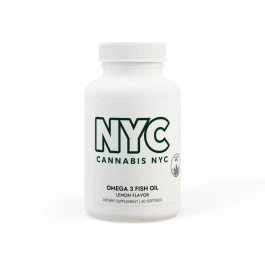 Cannabis NYC Omega 3 Fish Oil Supplement (60 Softgels)