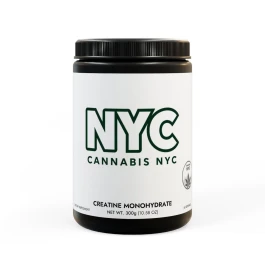 Cannabis NYC Creatine Monohydrate Supplement (300g, 10.58oz)