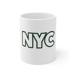 NYC Coffee Mug - Perfect for Travelers, Gift for New Yorkers, NYC Souvenir, Office Desk Accessory, Tea Lovers Gift