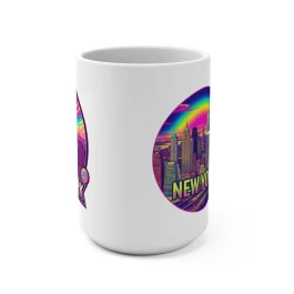 Cannabis NYC Mug, 15 oz