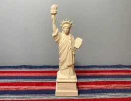 Statue of Liberty ceramic sculpture