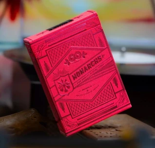 Monarch summer pink edition rare playing cards theory11