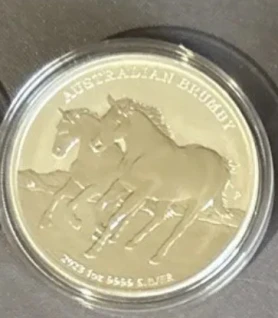 2023 Australian brumby 1oz capsules coin