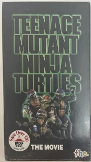 Tmnt sealed vhs rare Pizza Hut Sticker Factory sealed watermarks