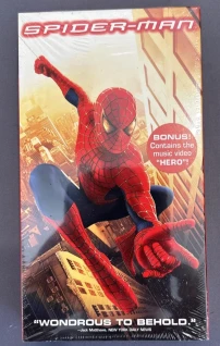 Spider-Man sealed vhs 2002 Factory sealed watermarks