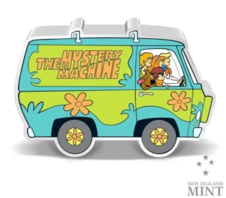 Scooby doo 1oz silver  mystery machine van