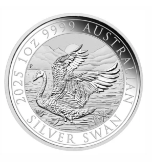 2025 Australia silver swan 1oz bullion coin