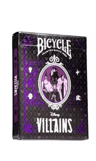 Bicycle Disney Villains Playing Cards (PURPLE)
