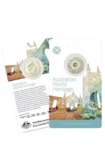 Australia 2023 World Heritage UNC Colour 5 Dollar Coin