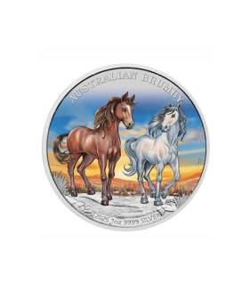 2025 Australia brumby colour 1oz coin