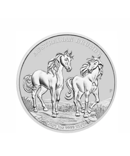 2025 Australian Brumby 1oz Silver Bullion Coin, capsuleLow Mintage25,000 NEW