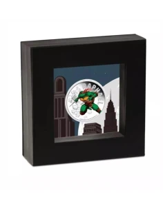 2025 $1 RAPHAEL Teenage Mutant Ninja Turtles 1oz Silver Coloured Coin