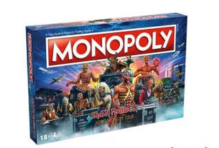 Monopoly Iron Maiden Edition Board Game  with top trump card