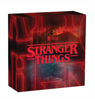 Stranger Things 1oz Silver Coloured Coin