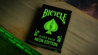 Bicycle Neon Rider Back Green-Glo Deck Cards NEW RELEASE STUNNING RARE