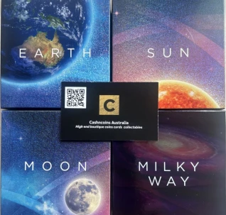 Earth & Beyond Full Set Earth, Moon, Sun and Milky Way Coins Full Set Rare