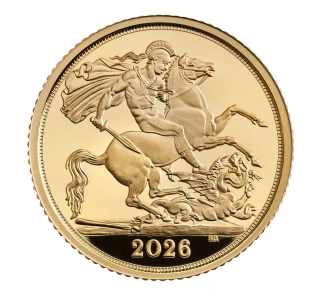 2026 HALF SOVEREIGN GOLD  PROOF COIN PRE SALE