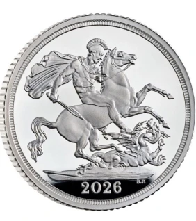 2026 Silver Sovereign  20,000 MINTAGE UK COIN IN STOCK