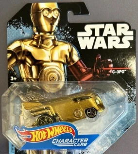 Star Wars C-3PO Droid (2014) Hot Wheels Character Cars Toy