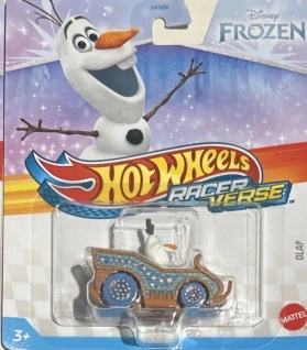 Hot Wheels Racer Verse 2024 Disney Frozen OLAF  by Mattel RARE ISSUE