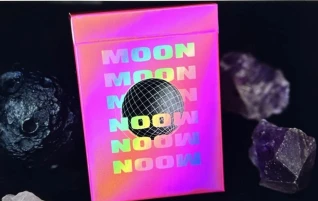 MOON PINK  HOLO EDITION Playing Cards RARE EDITION NEW RELEASE