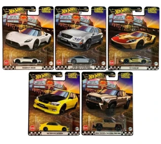 2025 Hot Wheels Premium Boulevard Set 126-130 Premium BRAND NEW