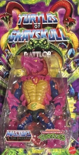 Masters Of Universe Origins Turtles of Grayskull Rattlor Reptile Wars 5.5 inch