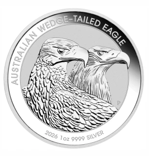 2026 Wedge-Tailed Eagle Silver Coin Highly Sought After One coin per customer only
