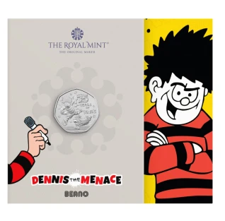 75 Years of Dennis the Menace Uncirculated coin