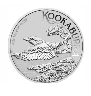 Australian Kookaburra  2026 1oz Silver Coin from the Perth Mint