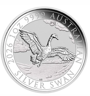 Australian Swan 2026 10th Anniversary 1oz Silver BULLION COIN