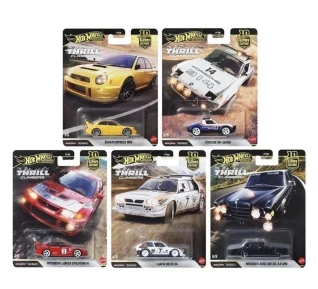 Hot Wheels Premium Thrill Climbers Complete Set of 5