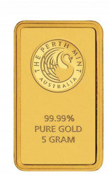 2024 5 gram gold bar perth mint kangaroo