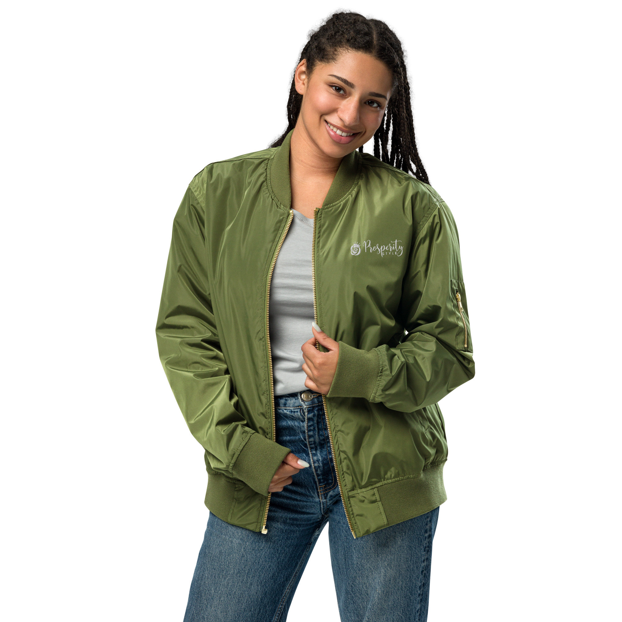 Prosperity Style - Unisex Premium Recycled Bomber Jacket