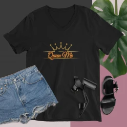 QueenMe V-Neck T-Shirt