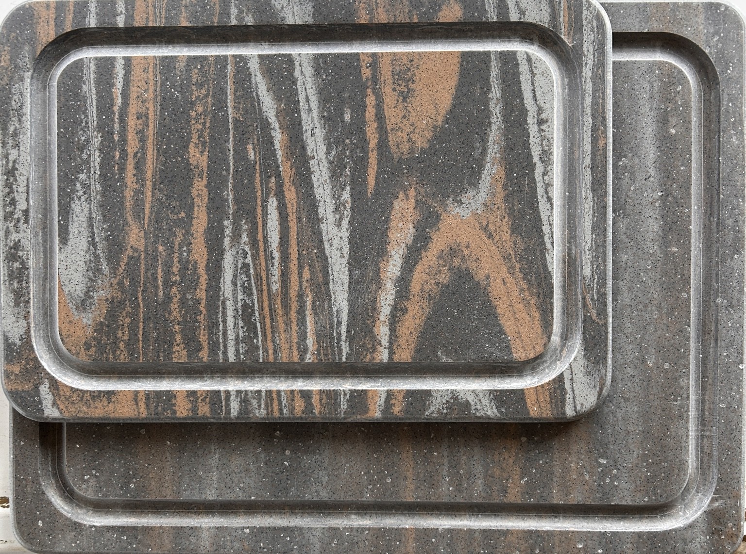 Limited Edition Copper Vein Cutting Board Set 9" X 13" & 12 X 16"