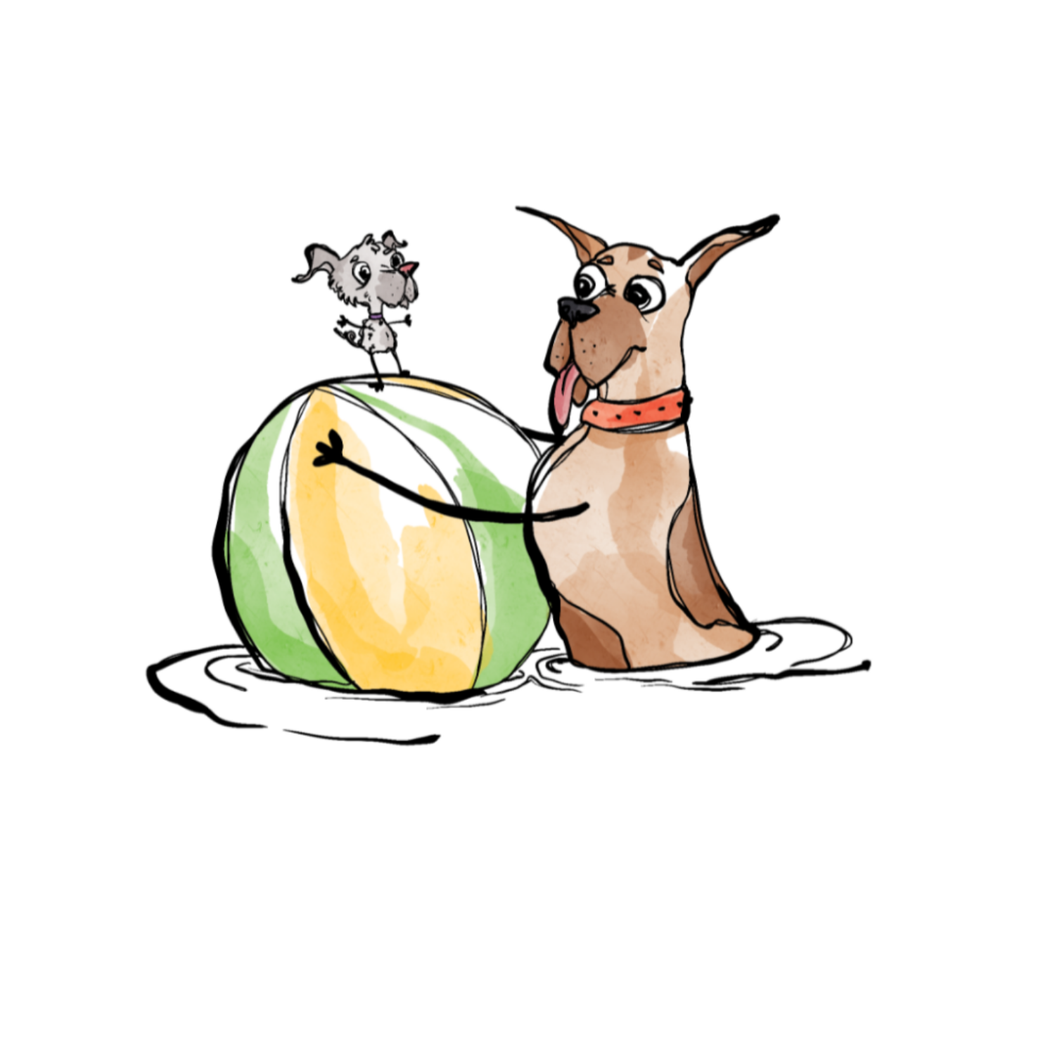 Tiny and Wink Sticker