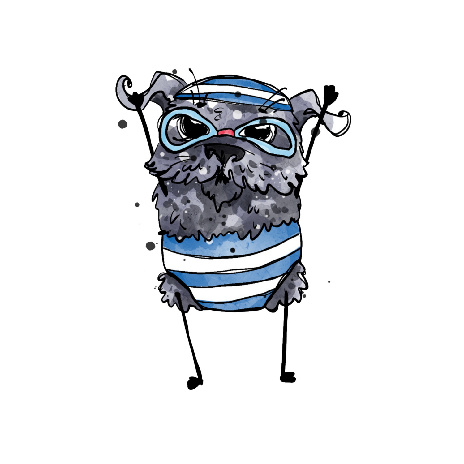 Odd Dog Swimmer