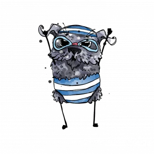 Odd Dog Swimmer