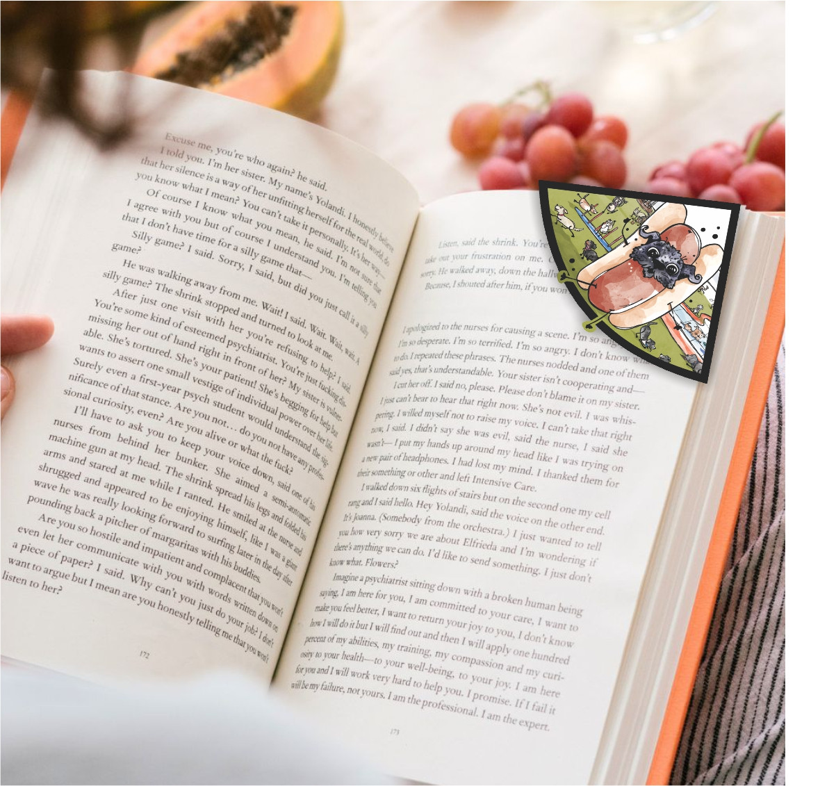 Fun Bun Bookmark