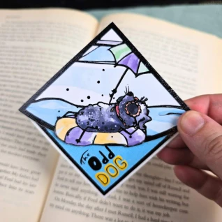Pool Pawty Bookmark