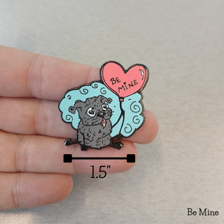 Be Mine Enamel Pin