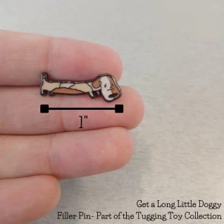 Tugging Toy Collection Enamel Pins