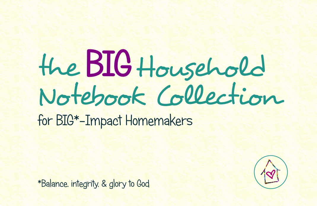 BIG Household Notebook Collection