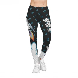 Women's Casual Discover Titusville Leggings (AOP) 