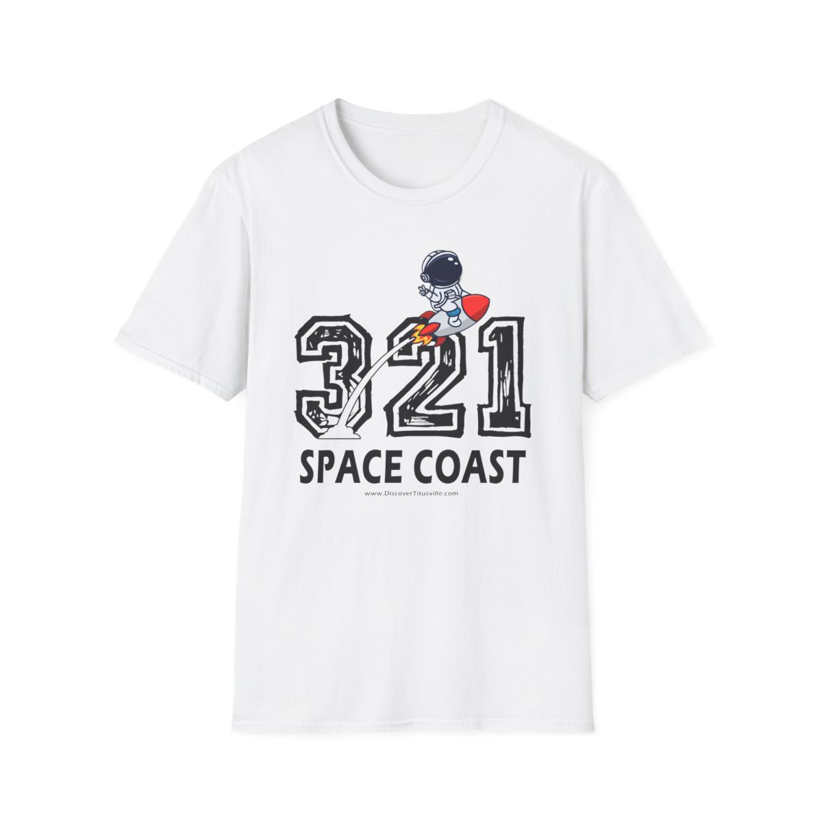 321 SPACE COAST Unisex Softstyle T-Shirt
