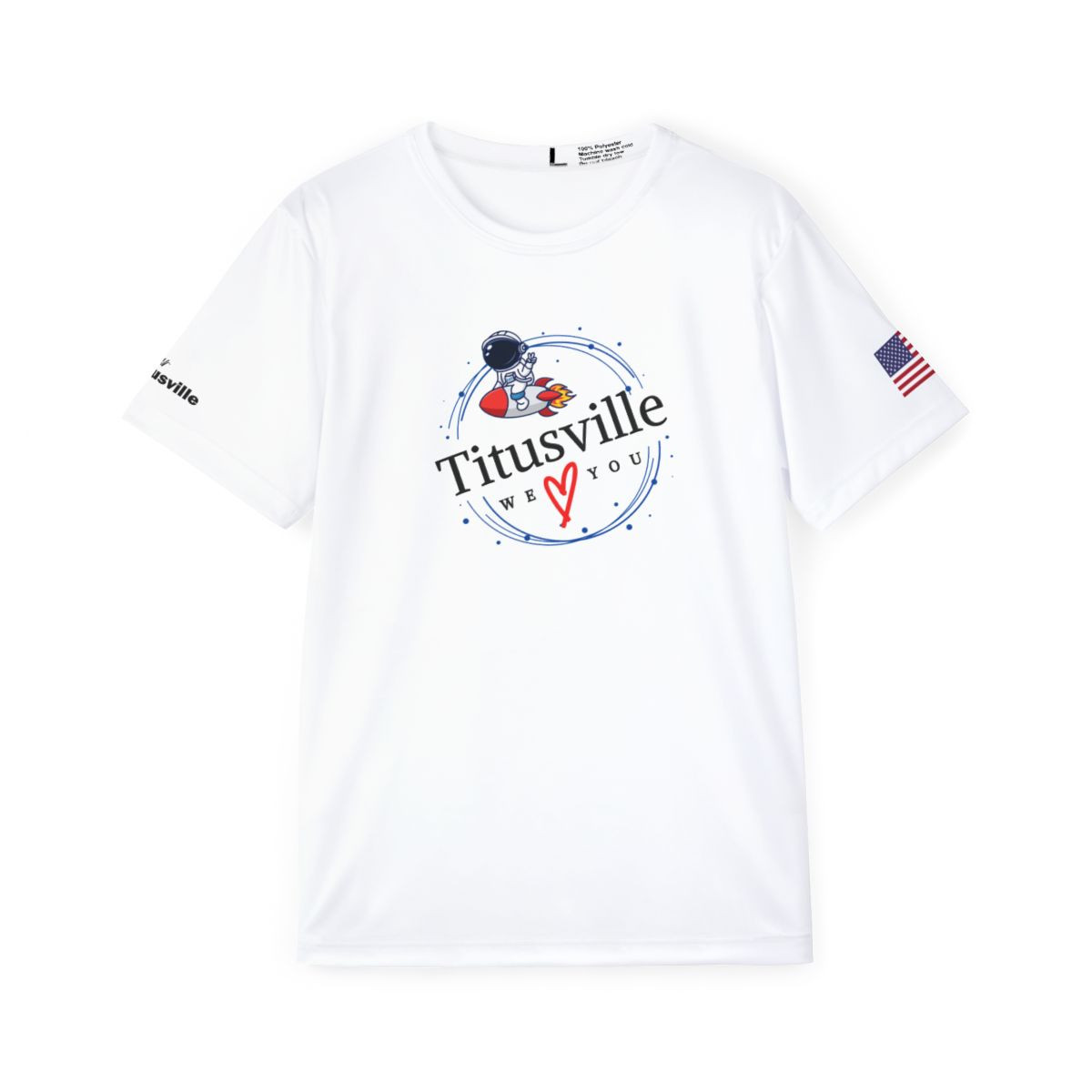 Titusville Patriotic Men's Performance Jersey (AOP)