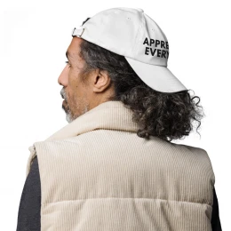 Appreciate Every Day (Black Letters) Dad hat