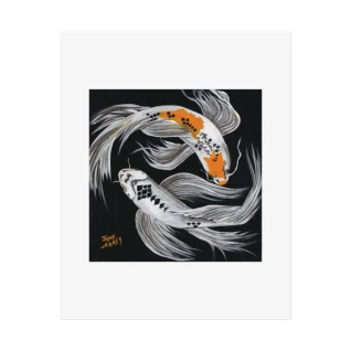 Harlequin Dance Fine Art Print
